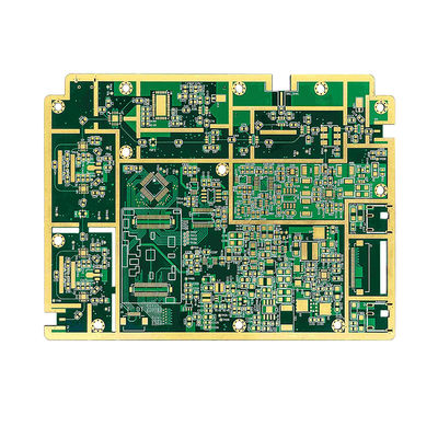 Bom preço. Mascara de solda amarela cor FR4 PCB de camada alta com largura de linha mínima / espaçamento de 3 mil / 3 mil on-line