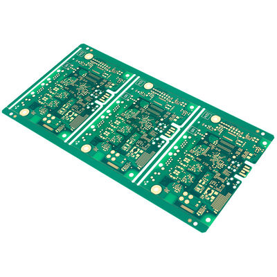 Bom preço. HASL verde 1.6 mm PCB de cobre de 2 camadas com controle de impedância on-line