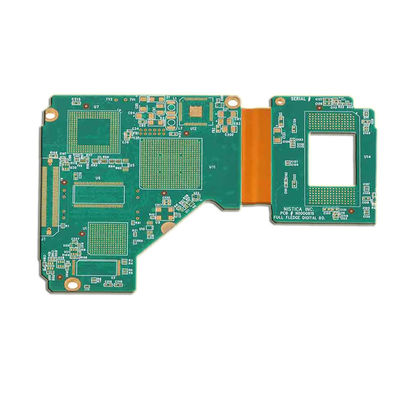 Bom preço. PCB rígido flexível industrial de cor azul com uma faixa de peso de 0,5-4 0z on-line