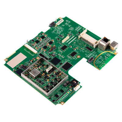 Bom preço. Montagem de PCB industrial de 4 camadas testada por raios X com máscara de solda verde e base FR4 on-line